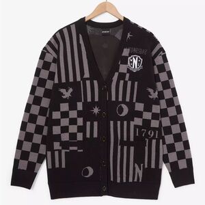 Wednesday Addams Nevermore Icons Cardigan - BoxLunch Exclusive
